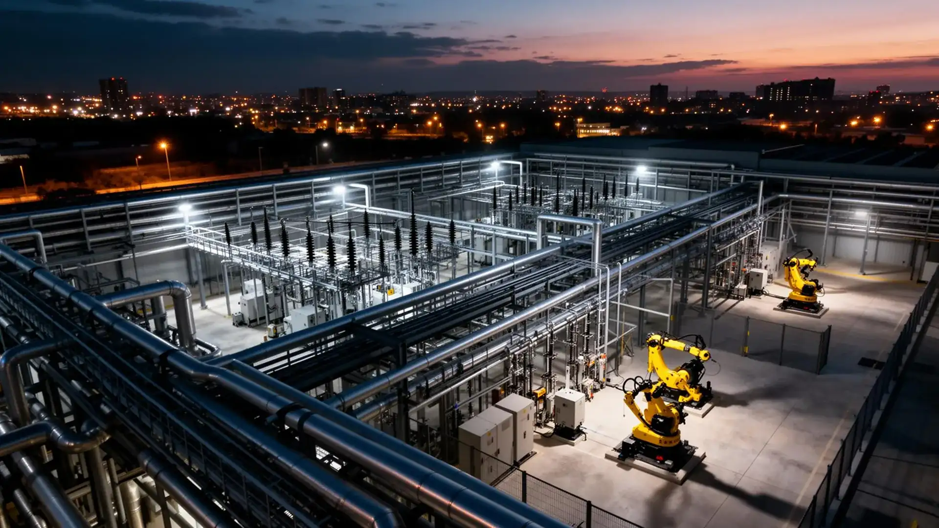 Industrial plant automated by Blue Dot Automation
