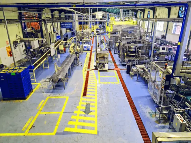 Operación industrial continua sin paros